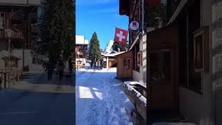 Mürren Switzerland  Switzerland snowfall days [upl. by Yahsal]