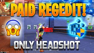 PAID Regedit free fire Really Gives Only HEADSHOTS [upl. by Alvin517]