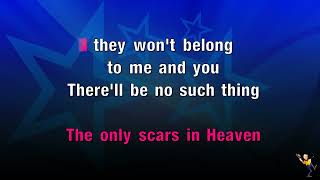 Scars In Heaven  Casting Crowns KARAOKE [upl. by Ashraf]