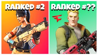 Ranking Every DEFAULT SKIN In Fortnite Chapter 2 All Default Skins Ranked [upl. by Bogart]