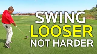 EFFORTLESS GOLF SWING 6 Reasons To Swing Looser [upl. by Marijn907]