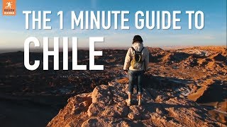 The 1 minute guide to Chile [upl. by Ahserak643]