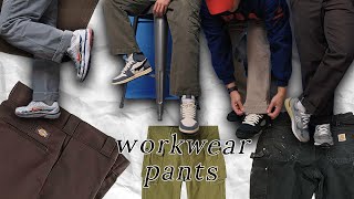 Must Have Workwear Pants Carhartt Carpenter Dickies 874 Wrangler Cargo [upl. by Gisser699]