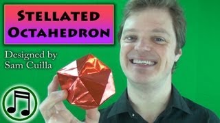 Origami Stellated Octahedron by Sam Ciulla [upl. by Phaidra]