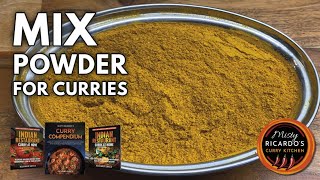 How to make Mix Powder for Indian RestaurantTakeaway Curries [upl. by Illil]