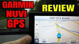 Garmin nuvi GPS 2557LMT Advanced Series Review [upl. by Annoiek]