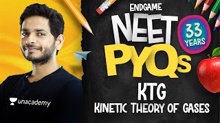 NEET All PYQs 12 KTG  Kinetic Theory of Gasses  Physics Endgame with Vikrant Kirar [upl. by Jorrie304]