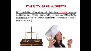 Sintesi conservazione degli alimenti parte 1 [upl. by Hnim987]