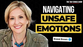 Brené Brown on How to Navigate the Emotions Youre Unwilling to Feel  The Tim Ferriss Show [upl. by Nailij]