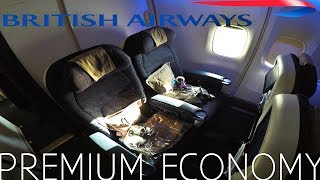 BRITISH AIRWAYS PREMIUM ECONOMY HONEST REVIEW [upl. by Levitt]