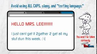 How to email a teacher [upl. by Missie]