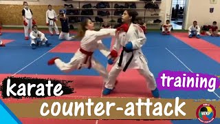 counter attack karate Training Techniques [upl. by Eul]