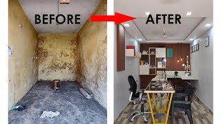 Office Restoration  Architecture interior Design BEFORE amp AFTER  samE STUDIO OFFICE [upl. by Baxter724]