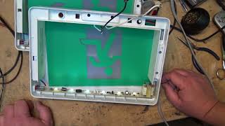 LED Fire Exit Sign Teardown [upl. by Voltz]