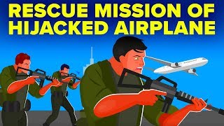 Crazy Rescue Mission of Hijacked Airplane  Operation Entebbe [upl. by Retsevel]