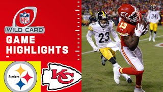 Highlights from Wild Card Playoffs  Chiefs vs Steelers [upl. by Retrak]