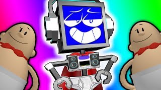 CAPTAIN UNDERPANTS OBBY IN ROBLOX PART 2 SUPERHERO FANDROID SAVES THE DAY [upl. by Berta415]