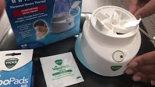 Vicks Steam Inhaler Review [upl. by Aihsak351]