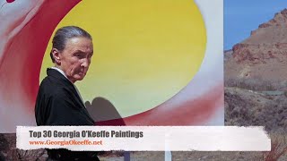 Top 30 Georgia OKeeffe Paintings [upl. by Jaymie]