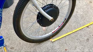 Bike Speedometer Wheel Size Measurement [upl. by Freiman]