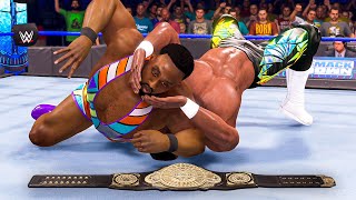 WWE 2K22 MyRISE  Intercontinental Championship Match [upl. by Dnalyaw720]