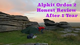 Alpkit Ordos 2 Review  Two Person Honest Review After 1 Year [upl. by Skeie]