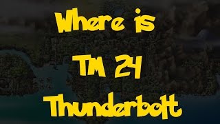 Where Is TM 24  Thunderbolt Pokemon Heart GoldSoul Silver [upl. by Aleinad]