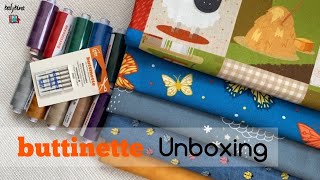 Online Shopping Buttinette Unboxing [upl. by Hanafee]