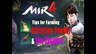 MIR4 Farming Glittering amp Life Essence [upl. by Ayam]