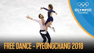 Figure Skating  Ice Dancing  Free Dance  PyeongChang 2018 Replays [upl. by Dud915]