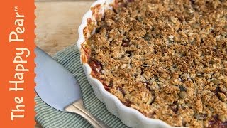 How to make Rhubarb Crumble  Super Easy Dessert Recipe [upl. by Lorenzana401]