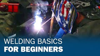 Welding Basics for Beginners [upl. by Bracci]