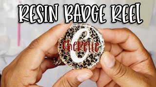 How To Make A Badge Reel with RESIN [upl. by Kecaj]