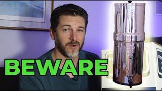 BEWARE  Royal Berkey Water Filter Setup [upl. by Stevana]