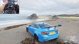 700BHP BMW M4 Liberty Walk build  Forza Horizon 4  Logitech g29 gameplay [upl. by Mastrianni43]