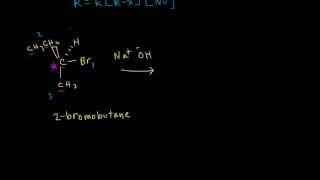 SN2 mechanism and stereochemistry [upl. by Haimes]