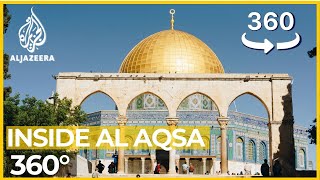 Al Aqsa 360° tour of Jerusalems holiest mosque [upl. by Foss229]