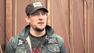 Volbeat interview  Michael Poulsen part 1 [upl. by Ayrolg797]