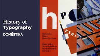 History of Typography  Domestika [upl. by Mairem173]