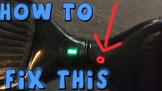 RED FLASHING LIGHT HOW TO FIX YOUR HOVERBOARD [upl. by Petrina]