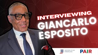 GIANCARLO ESPOSITO REVEALED  Exclusive Interview at the Center For American Studies [upl. by Carolan]