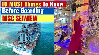 MSC Seaview Features And Overview [upl. by Rebmyt713]