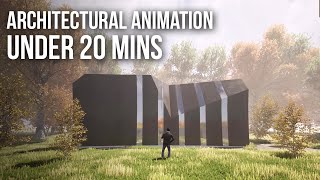 Architectural Animation Tutorial  Twinmotion Tutorial Series Part 3 [upl. by Dougal]