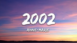 AnneMarie  2002 Lyrics [upl. by Adnorehs901]