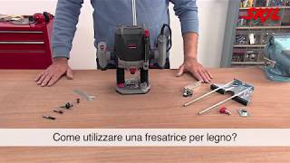 Come utilizzare una fresatrice per legno [upl. by Ozne]