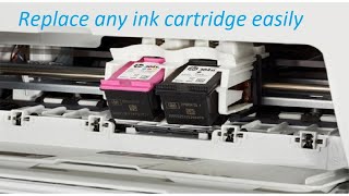 How to install Ink cartridges in HP printer [upl. by Simons]