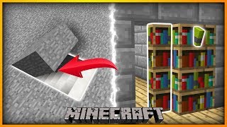 How To Build 5 EASY Secret amp Hidden Doors  Minecraft [upl. by Kcorb]