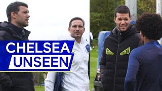 Michael Ballack Returns to Chelsea Training with Frank Lampard 👀  Chelsea Unseen [upl. by Mateo]