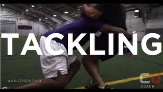 How To Tackle  CoachUp Football Tips [upl. by Donall]