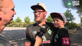 „Hauptsache ein Dreier“ Werder BremenFans vor dem Heimspiel gegen den FC Augsburg [upl. by Enelahs]